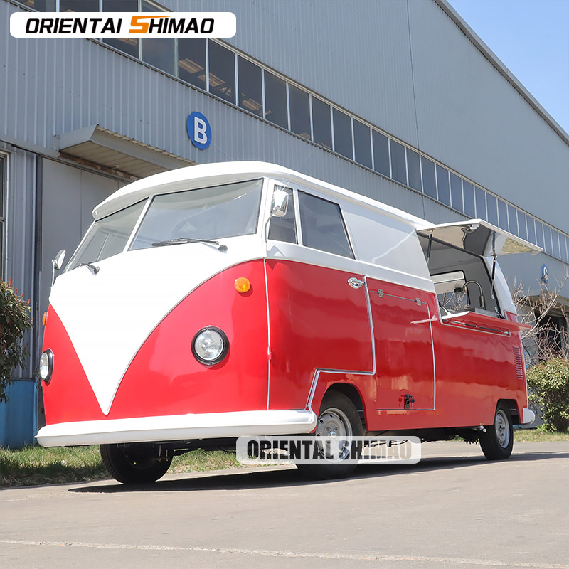 உயர் கூரை Vw உணவு டிரக்